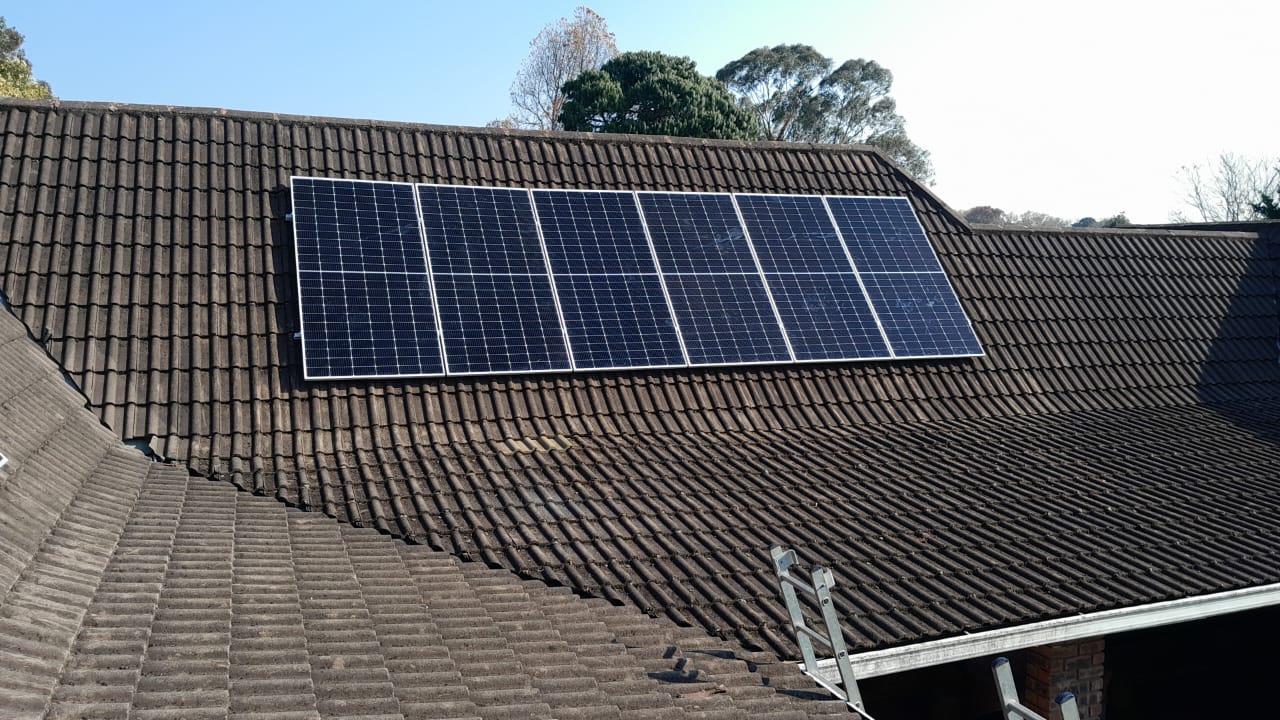 Roof Solar Panel Array
